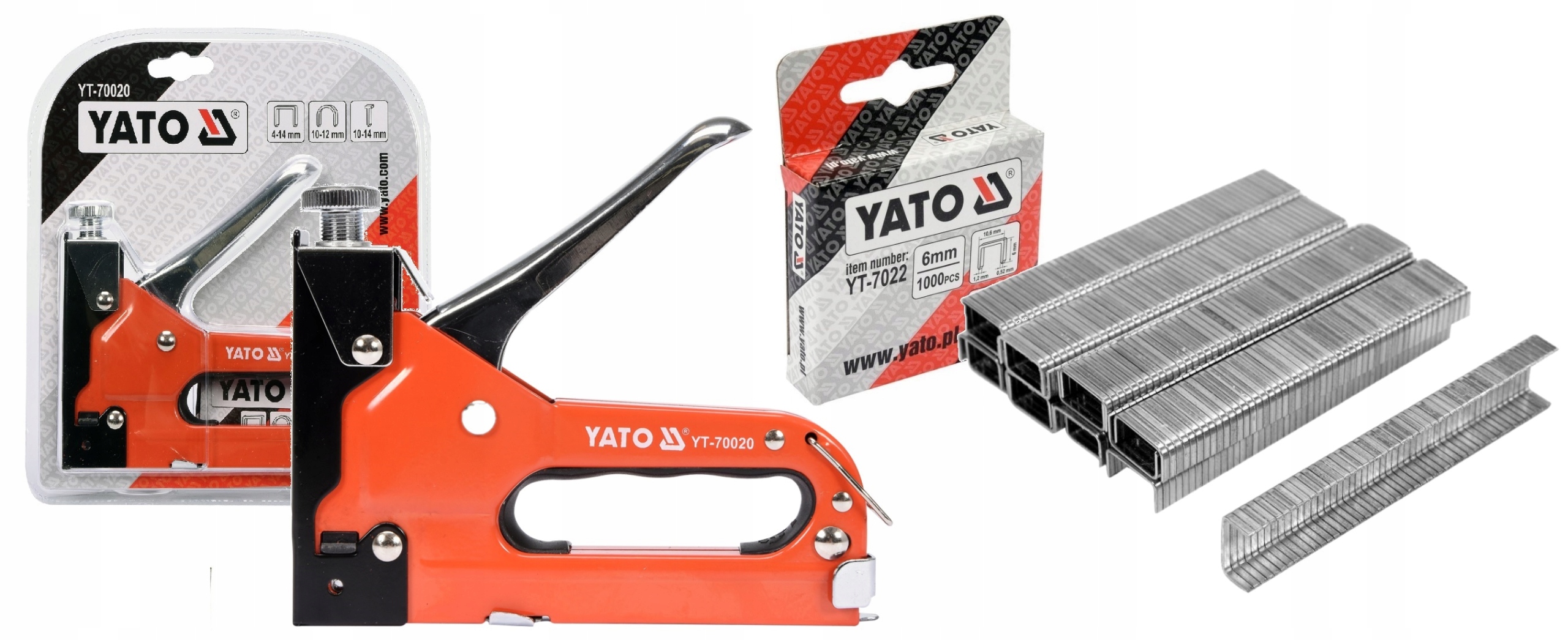 

Zszywacz Taker Tapicerski Zszywki Yato YT-70020