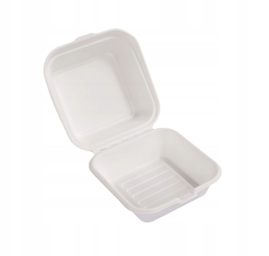 Menu box pojemnik hamburger frytki z pulpy trzciny cukrowej 15,5x15 -50szt