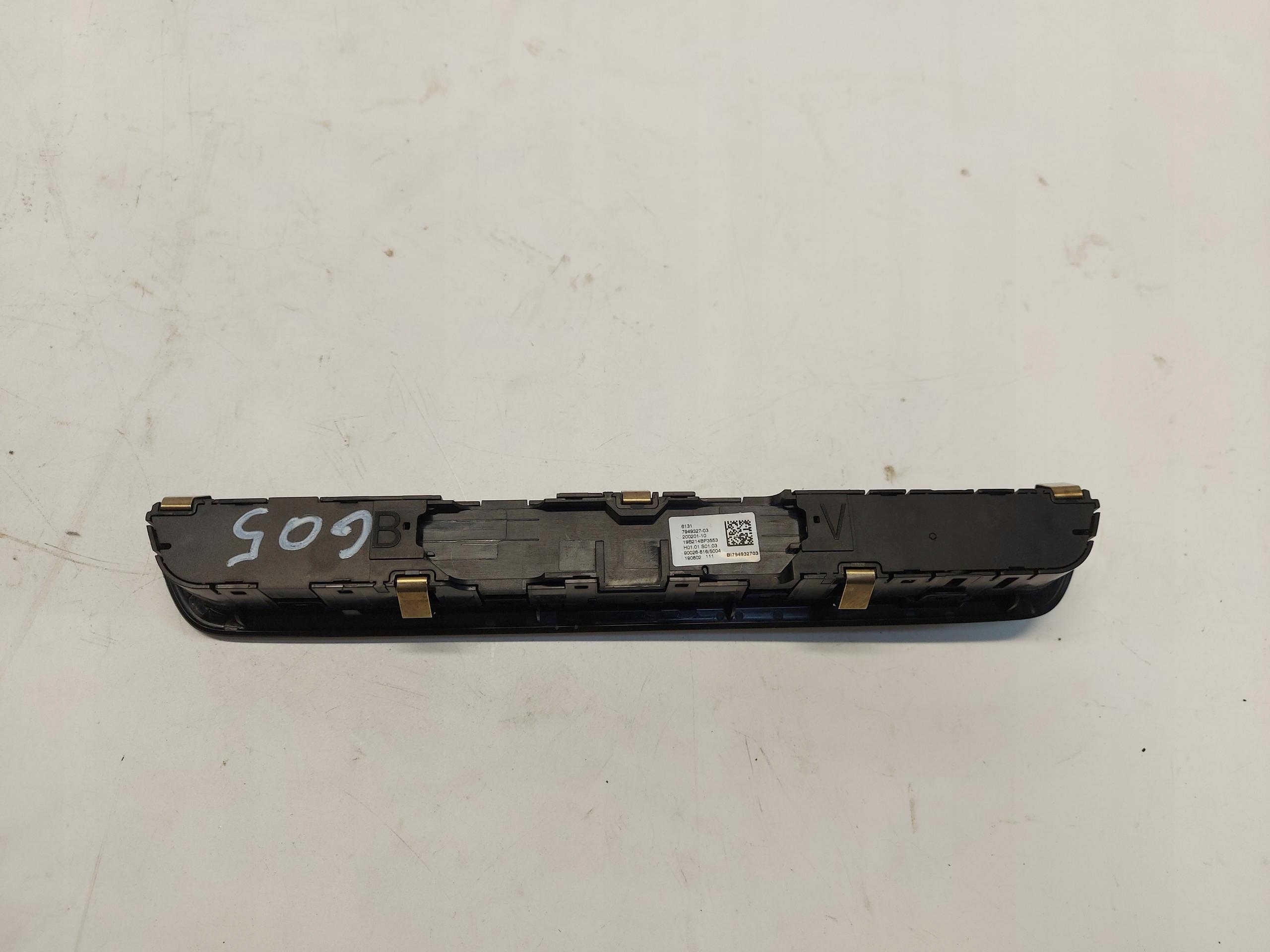 BMW G05 X5 3.0d 2019r control panel RADIEM 7949327