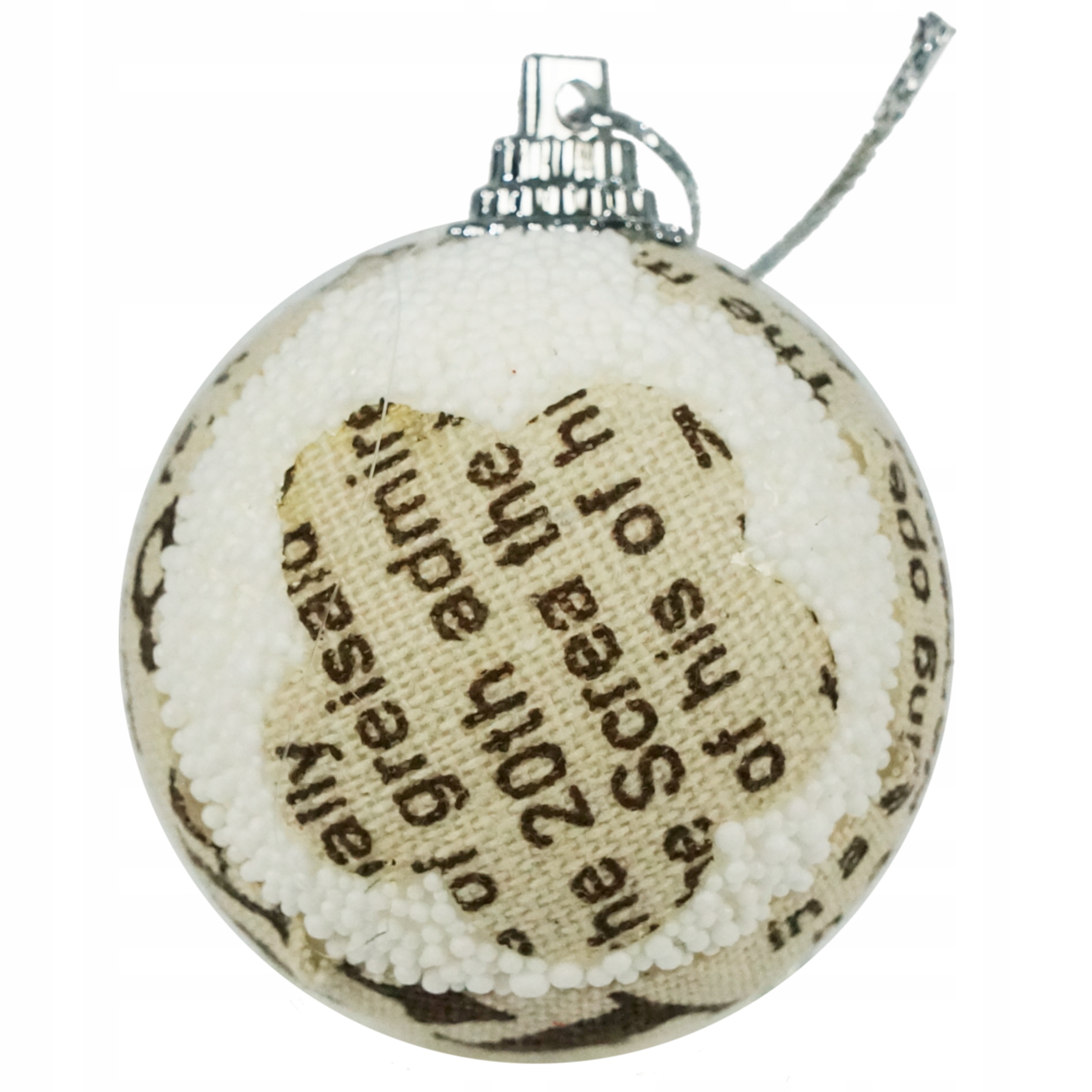 

Bombki rustykalne 6 szt. 5 cm zawieszki ozdoby