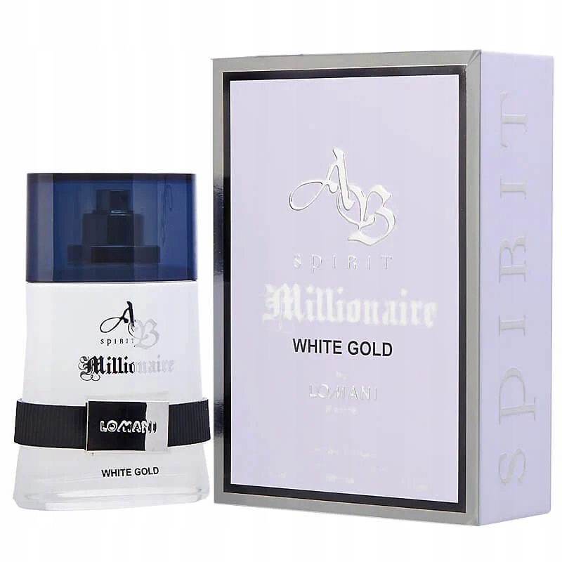 Lomani Ab Spirit Millionaire White Gold Men 100ml Edp Pánská parfémovaná voda