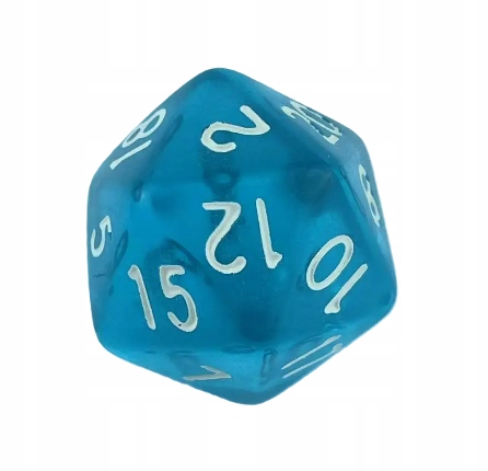 KOSTKA RPG GWIEZDNE INTRYGI KOŚĆ DWUDZIESTOŚCIENNA K20