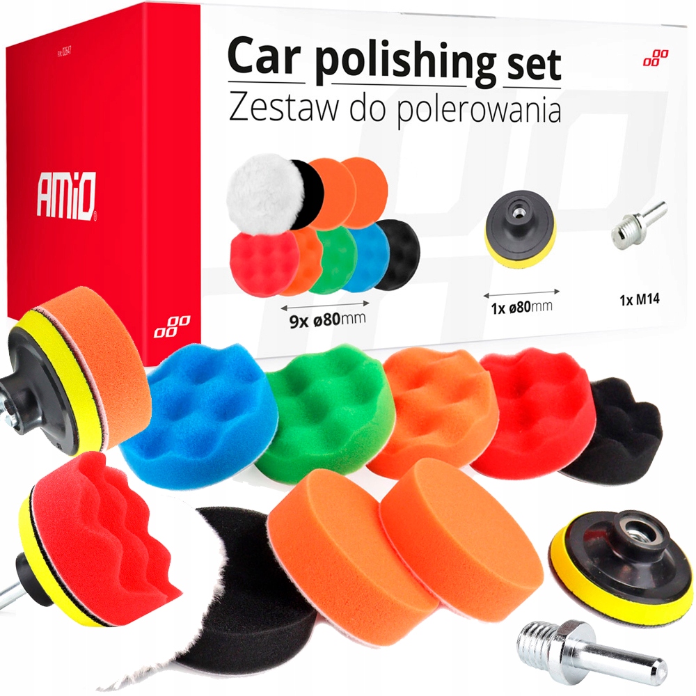 

Pady Gąbki Zestaw do polerownia Lakieru Wiertarkę
