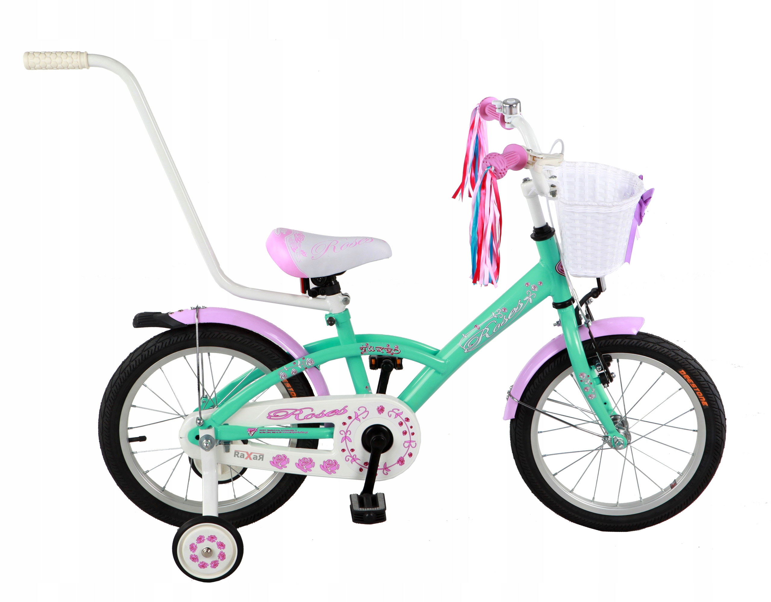 Polski Rower dziecięcy 16 cali TURBO ROSES Kod producenta roses 16