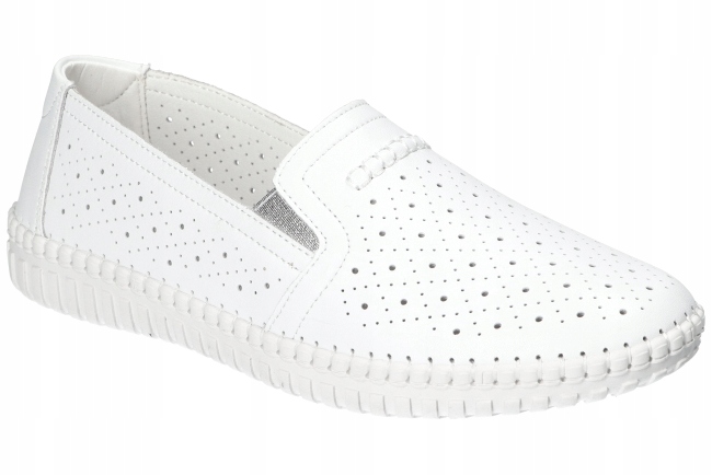 American Club RL156 Stylové Nazouvací Kožené Dámské Boty S Bílými Vložkami 38