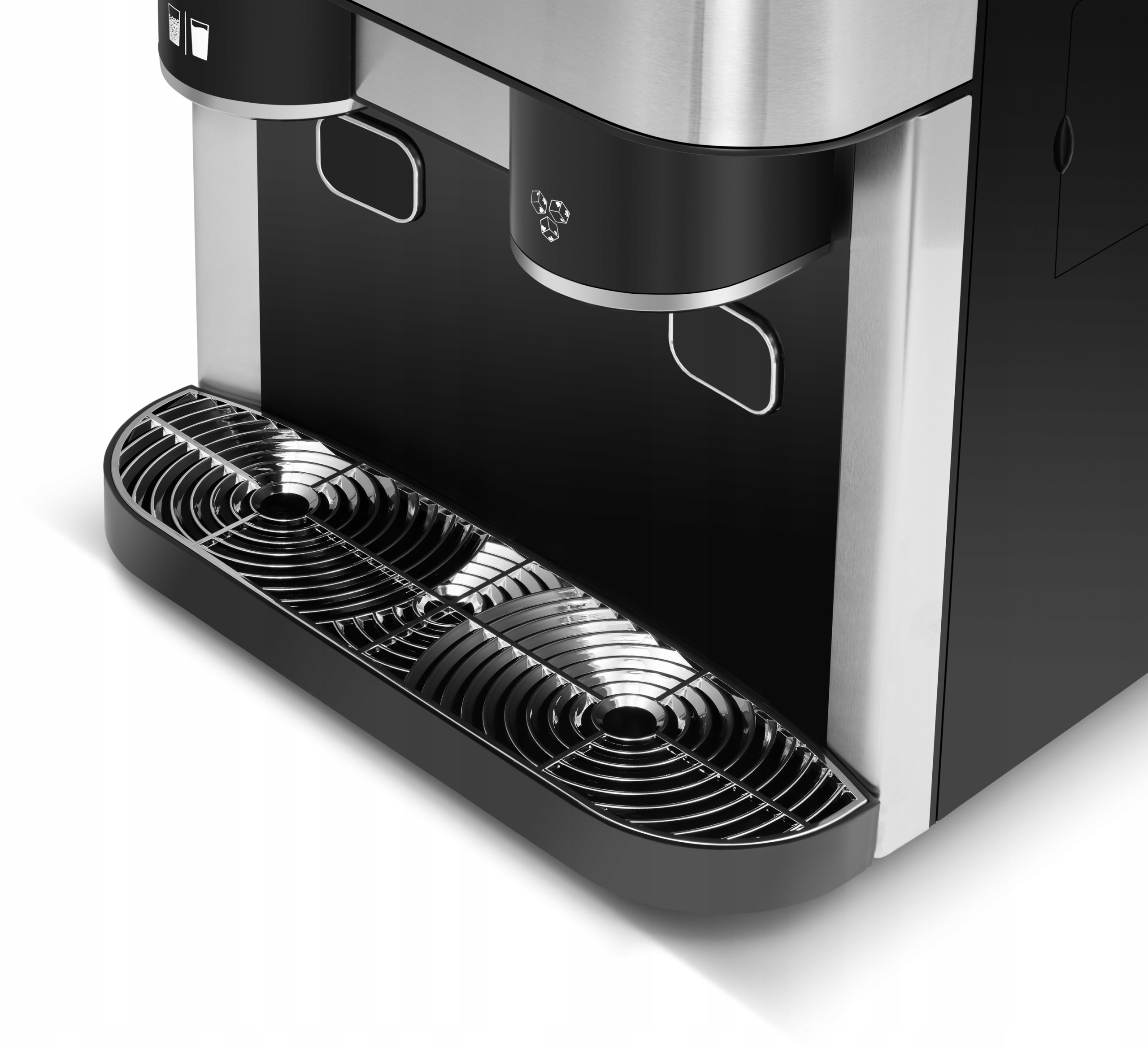 WELLTEC ICE20 CLASSIC DYSTRYBUTOR KRUSZARKA KOSTKARKA DO LODU 20kg/24h Funkcje dodatkowe regulacja wielkości kostki