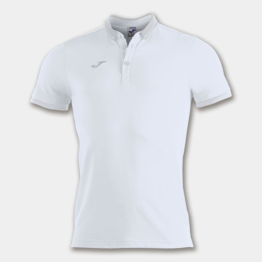 Koszulka Polo Joma Bali II 100748.200 Biała r.M