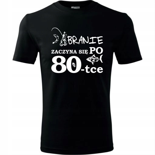 

Koszulka T-shirt Prezent Na 80 Urodziny Super Hit