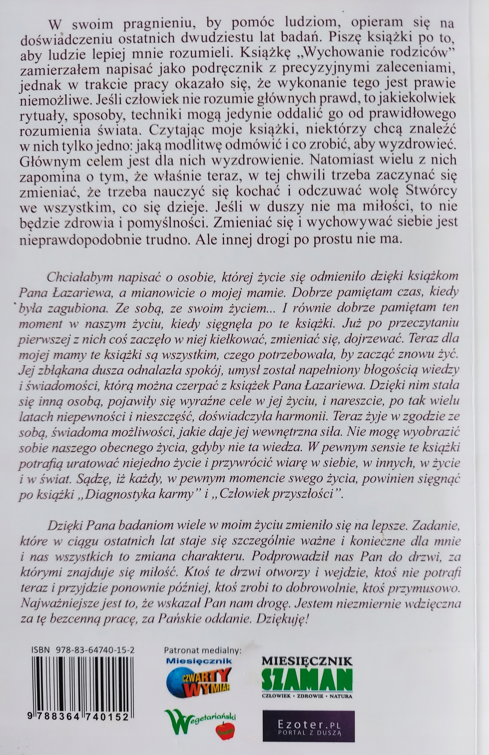 CZŁOWIEK PRZYSZŁOŚCI 4 tomy - Siergiej Łazariew Tytuł CZŁOWIEK PRZYSZŁOŚCI 4 tomy