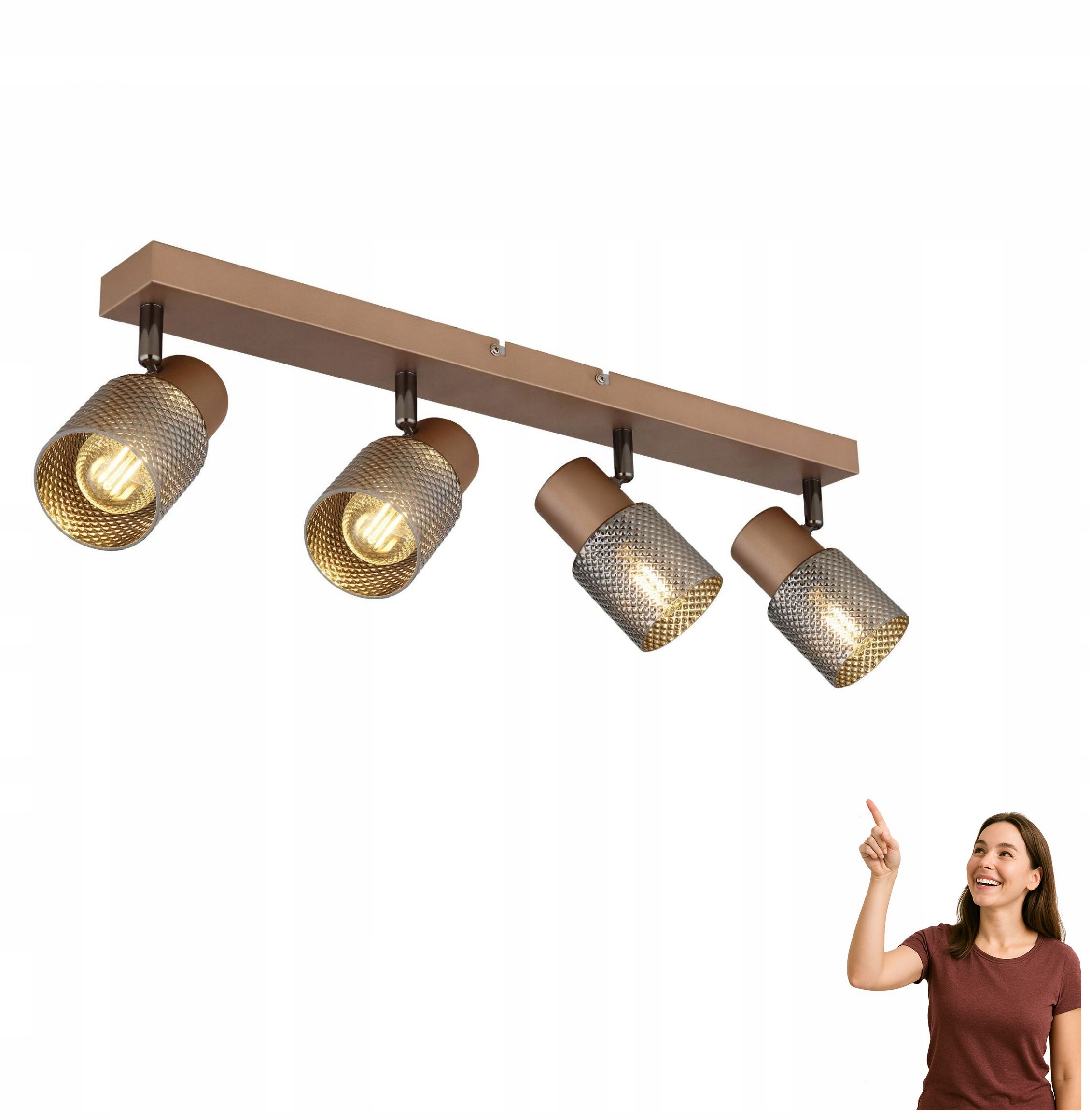 Lampa reflektor spot Satella 54314-4 Globo