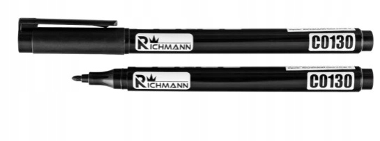 MARKER BUDOWLANY OLEJOWY CIENKI MIX 1MM RICHMANN