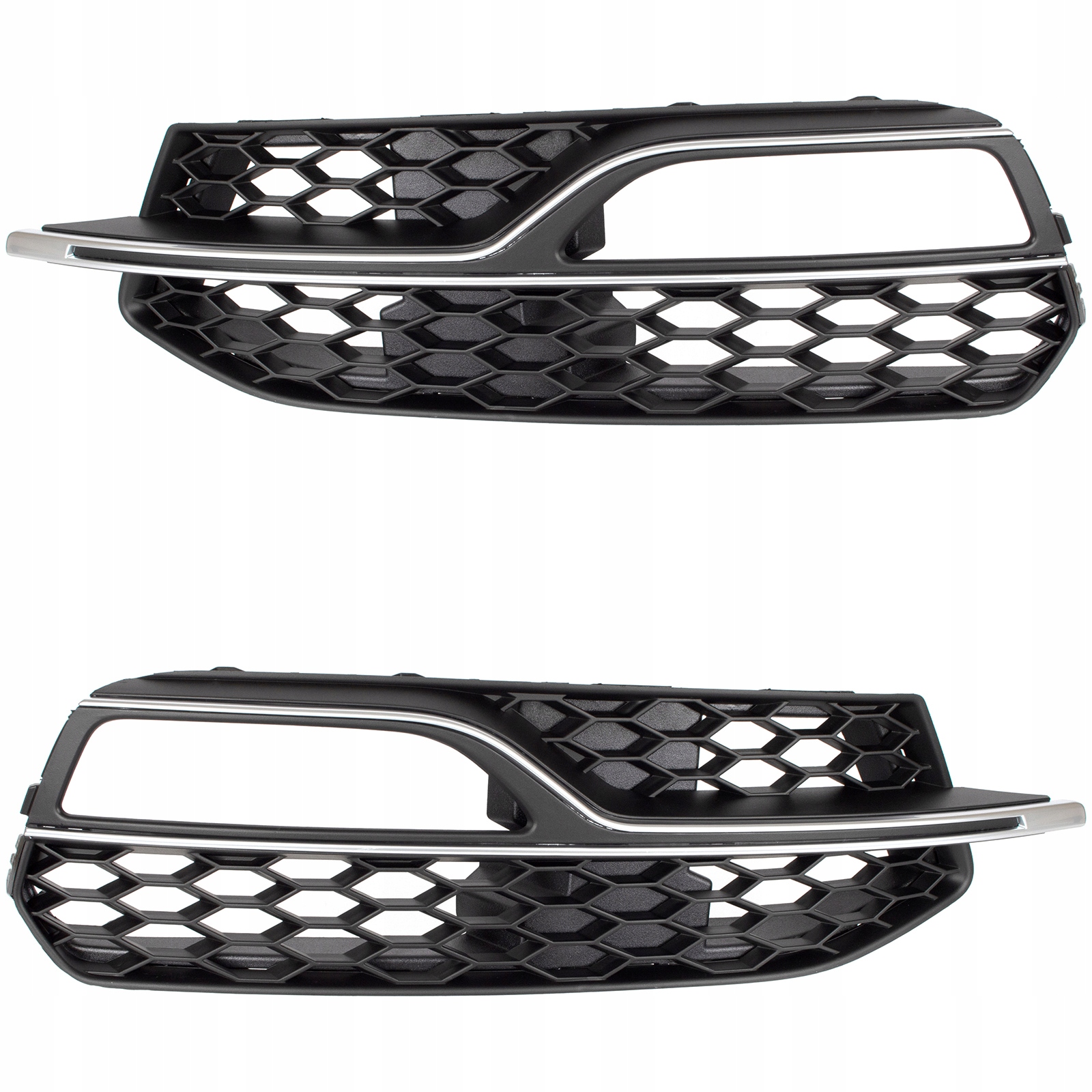 Audi A3 8V S line 12+ Sada x2 Mřížka nárazníku Levá Pravá Chrom