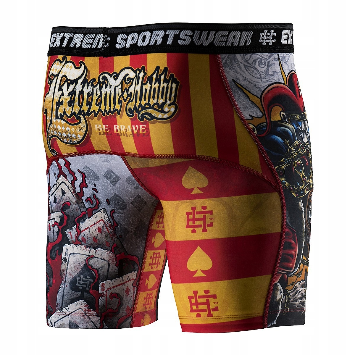 Spodenki kompresyjne męskie MMA KILLER CARDS 2 XL Rozmiar XL