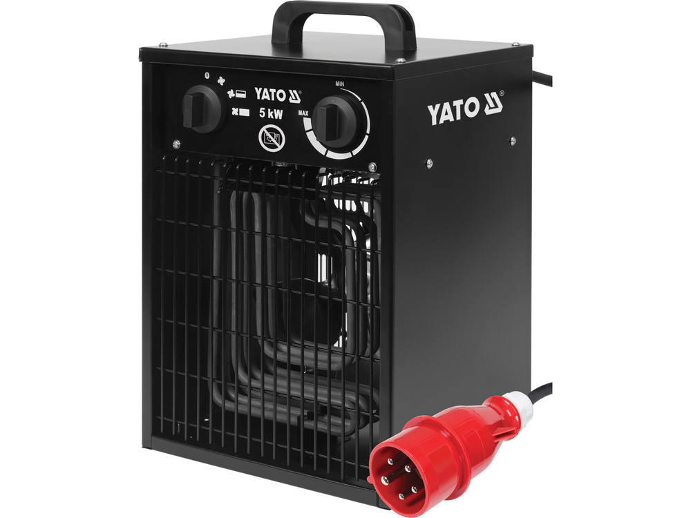 Prenosný Ohrievač, Dúchadlo, Ohrievač, Farelka 5KW 400V Yato YT-99695
