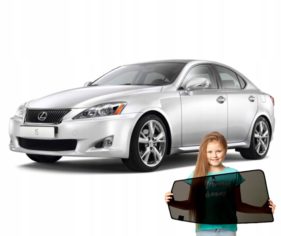 Záclony Rolety Kryty určené na magnety pre Lexus Is 2 II Sedan