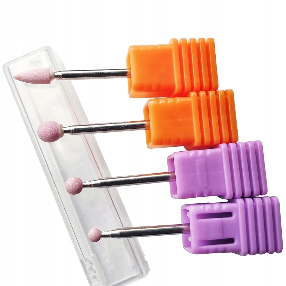 

4x Frez porcelanowy kamienny do manicure