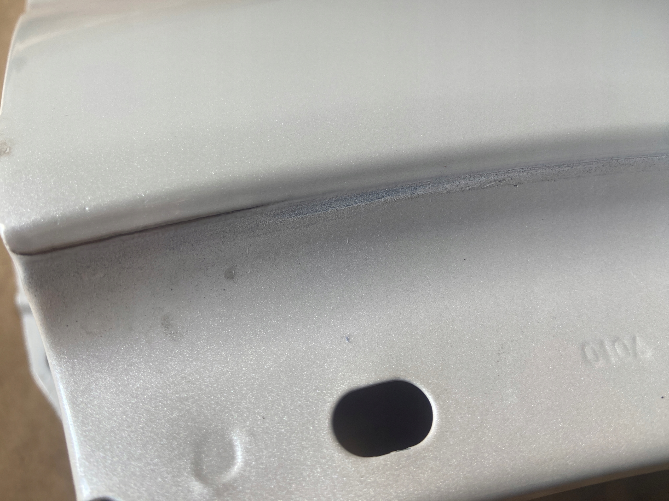 FORD KUGA MK2 LIFT 2016-2019 fender left front WHITE PEARL original