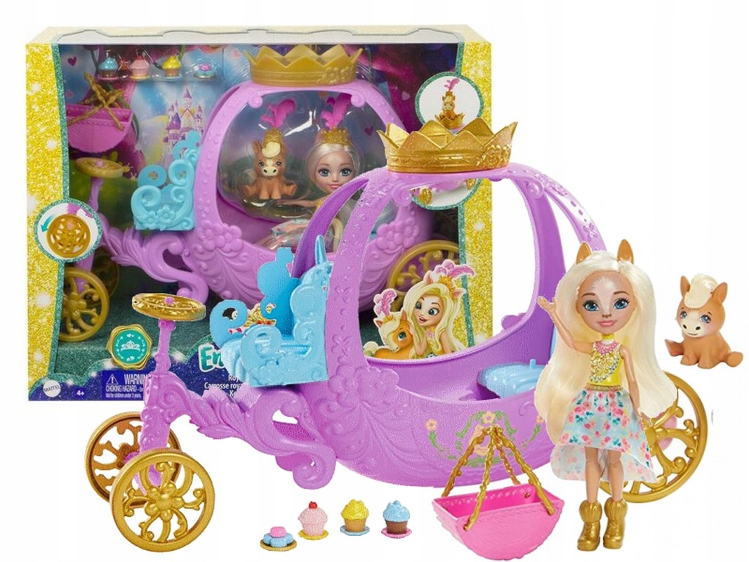 

Enchantimals Królewska Karoca zestaw z lalką