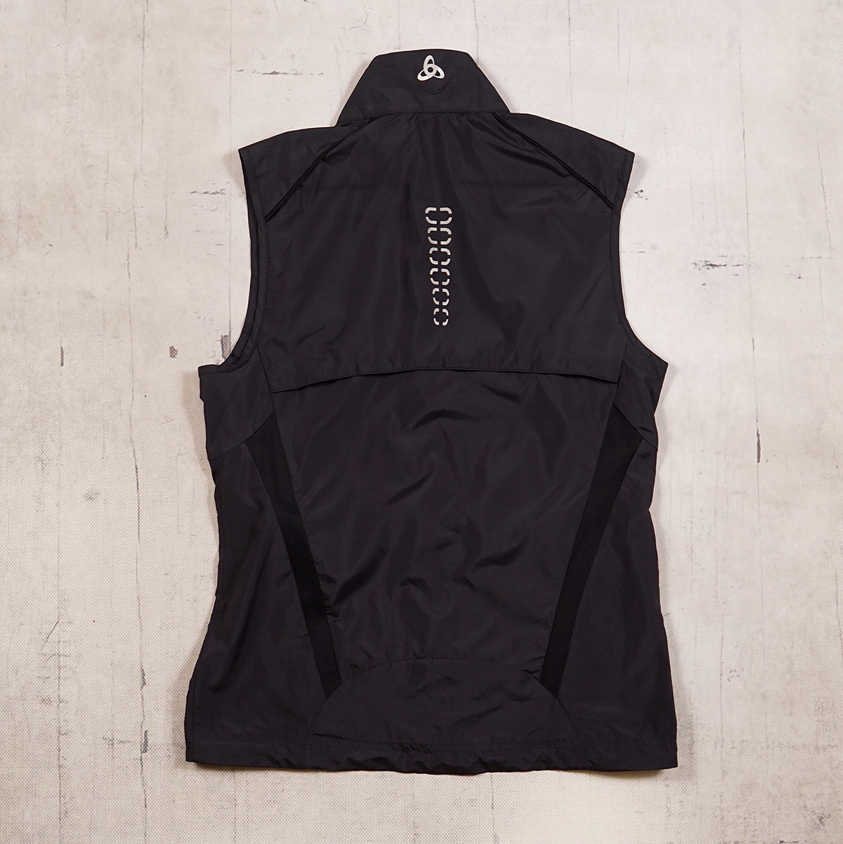 NOWA ODLO_ KAMIZELKA TREKKINGOWA _ XS _ WOMEN _ 100% POLIESTER _ WINDPROOF Materiał dominujący poliester