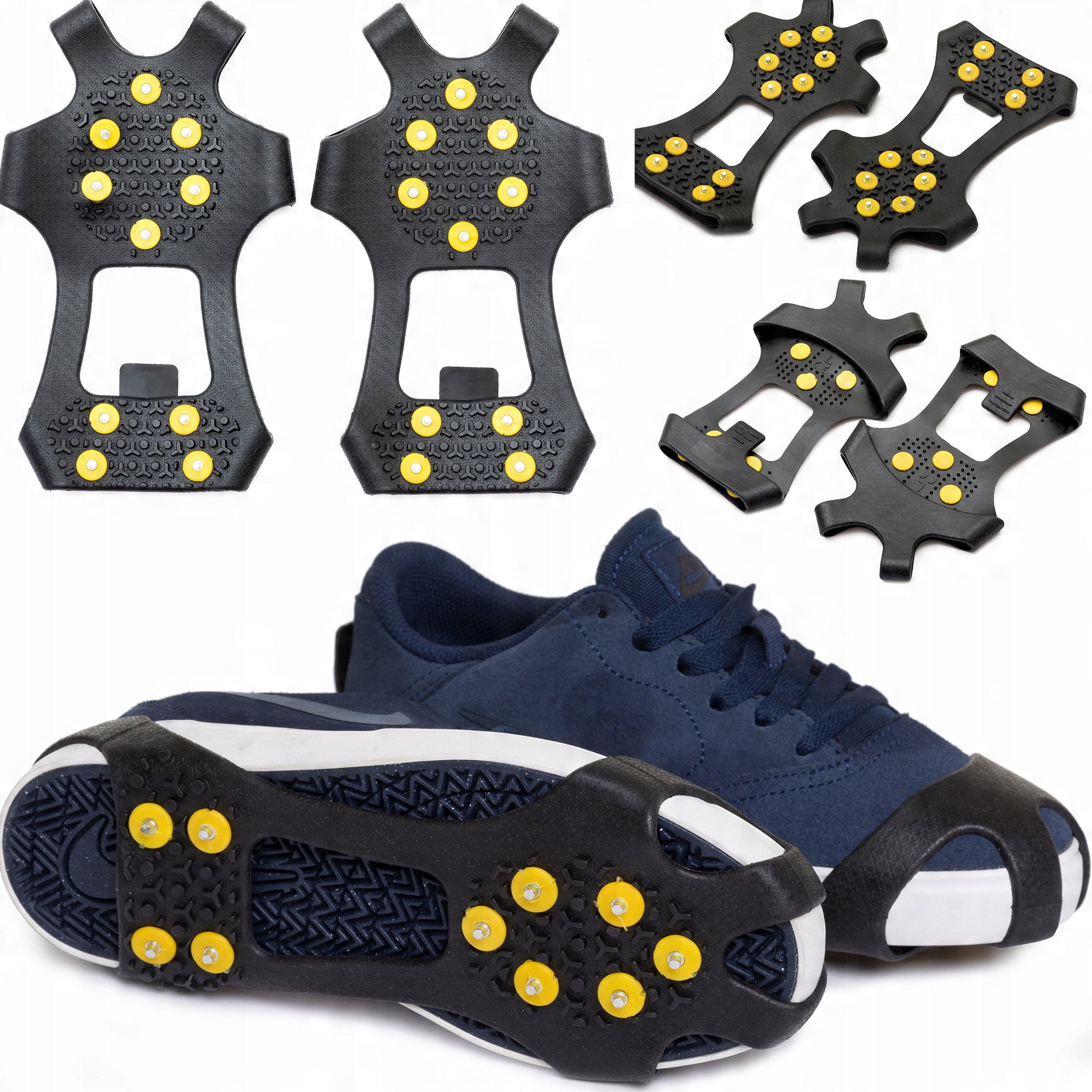 

Nakładki Antypoślizgowe Raczki Kolce Buty Raki XL