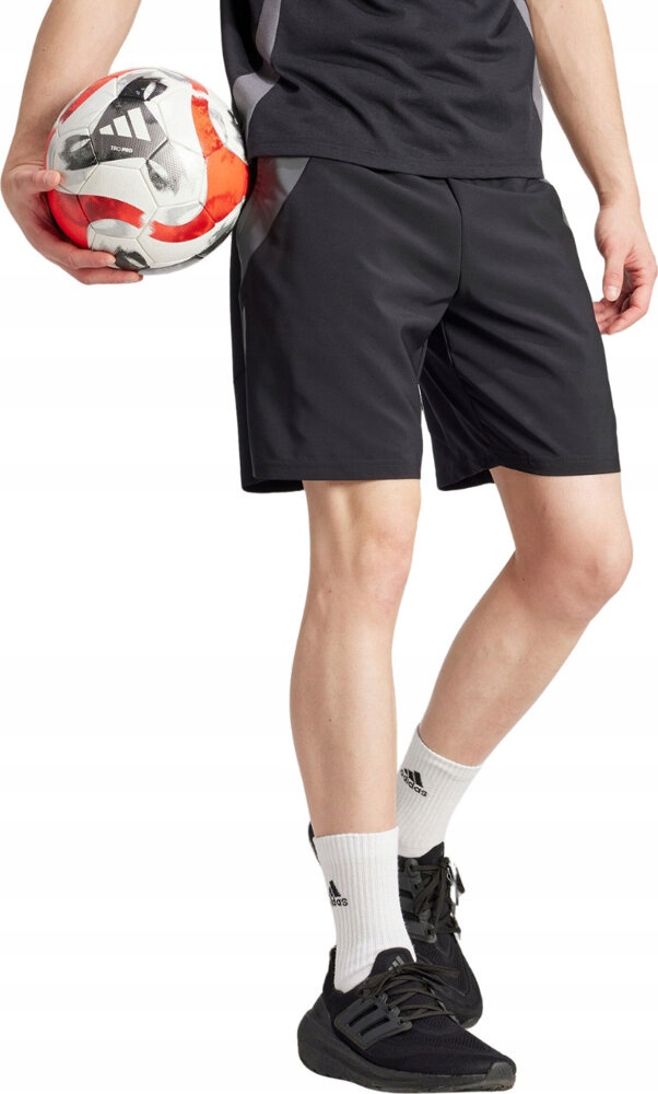 Kraťasy Adidas Tiro 24 Competition Downtime Černo-šedé, velikost 2XL