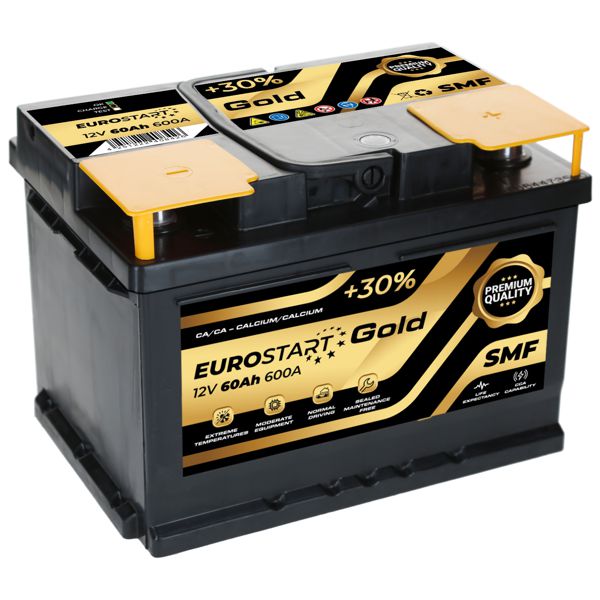 Akumulator Eurostart 12v 60ah w Akumulatory 