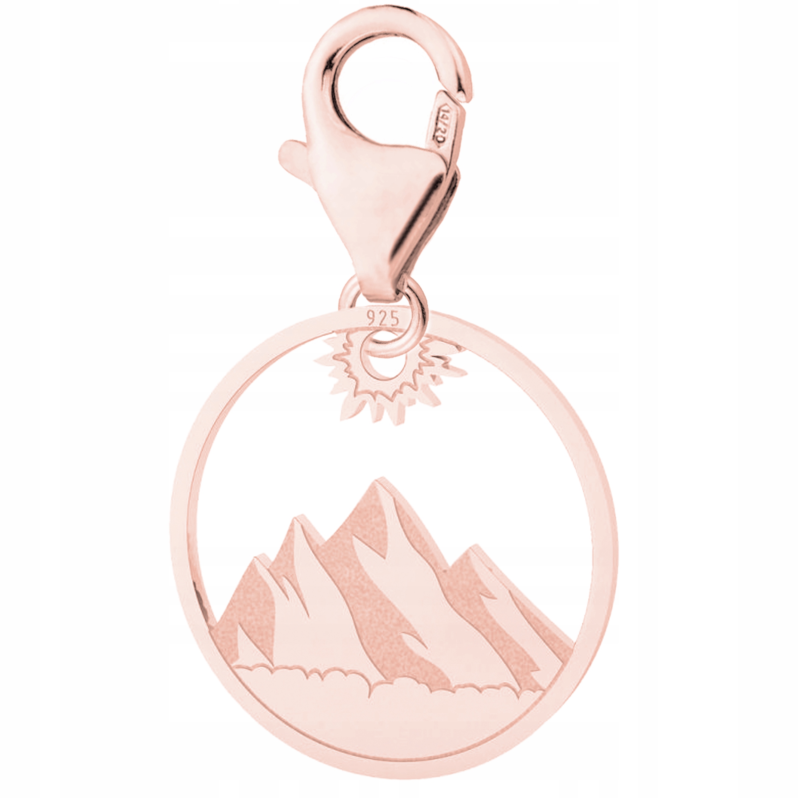 Pozlacený přívěsek s Tatrami Hory Tatry Zakopané Hory Stříbro 925