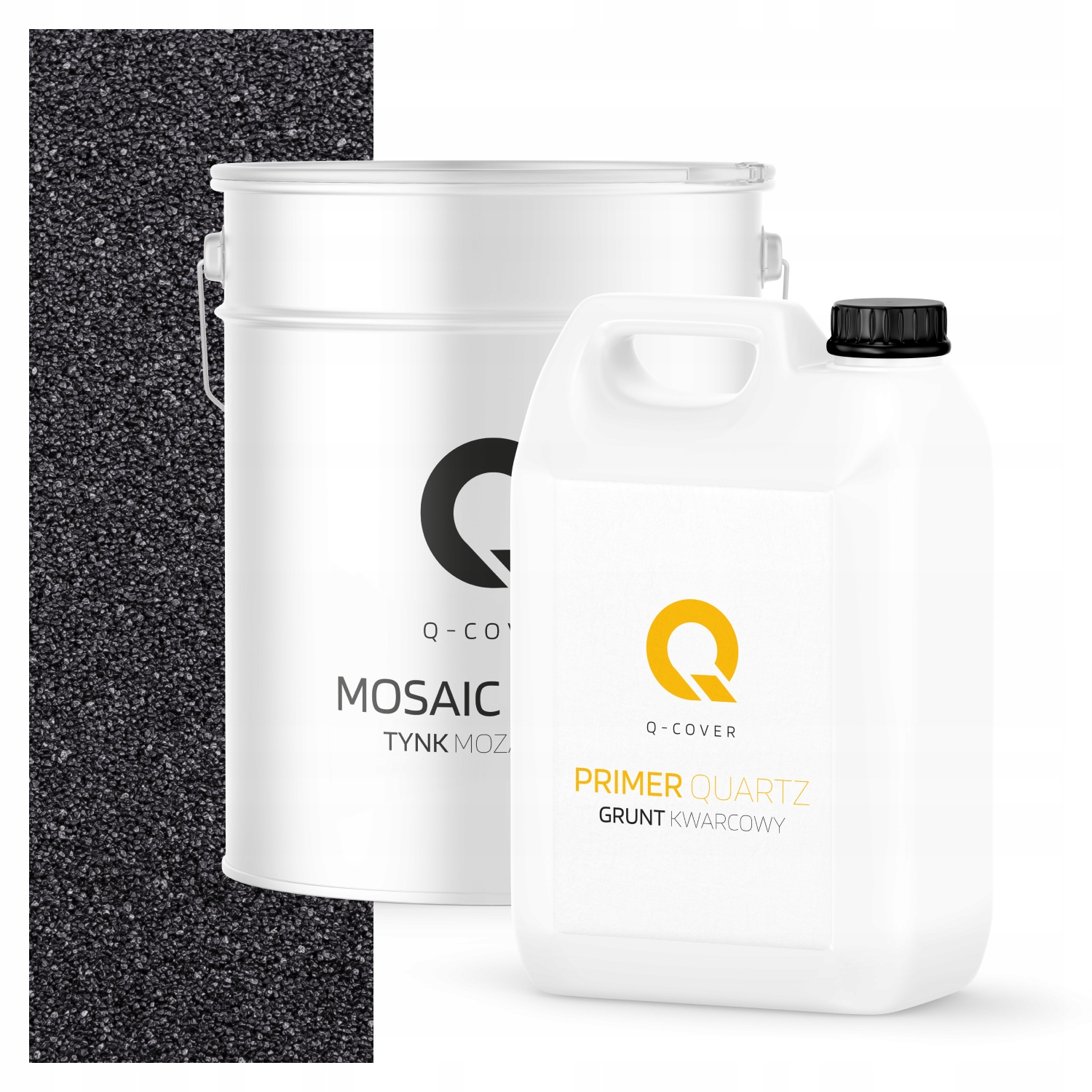 Mozaiková Dekorativní Omítka penetrační nátěr Sada 3.3m2 černá M12