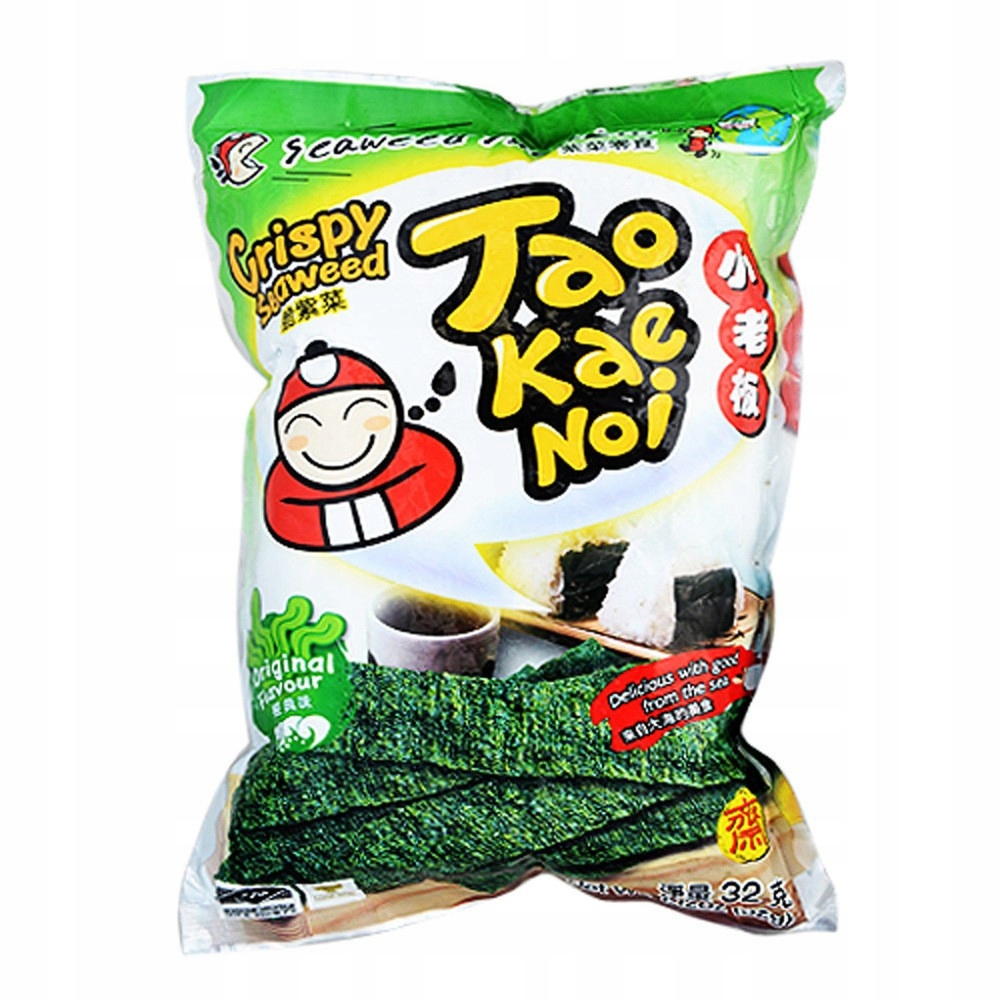 

.Tao Kae Noi Crispy Seaweed Original 32g