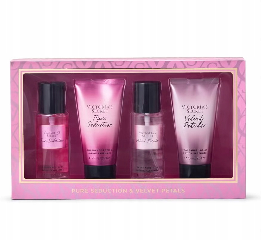 Victoria's Secret Zestaw prezentowy 4 produkty Pure Seduction Velvet Petals