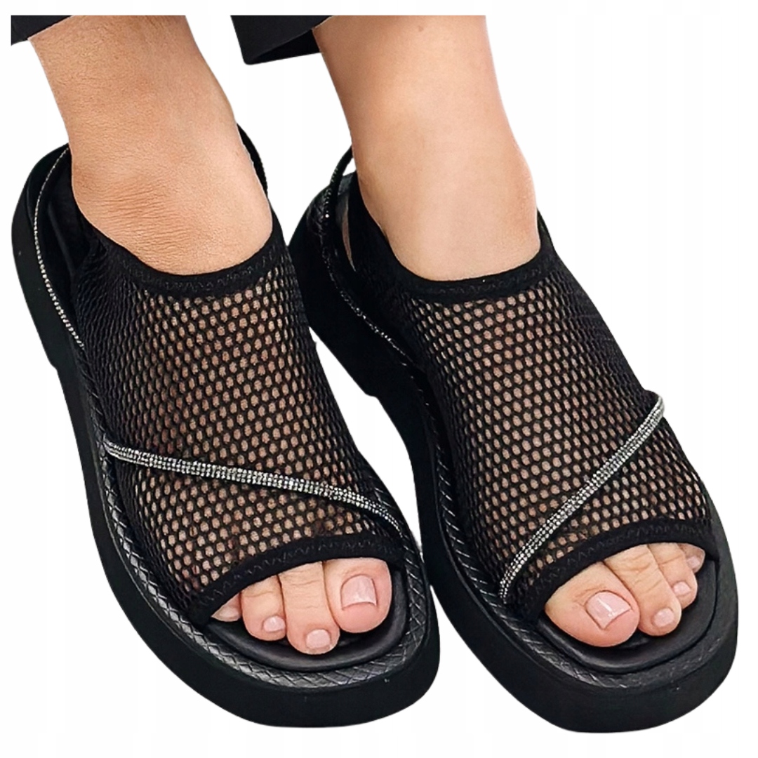 Płaskie Sandały Boccato 20778 Wsuwane Stylowe 37 Buty Damskie