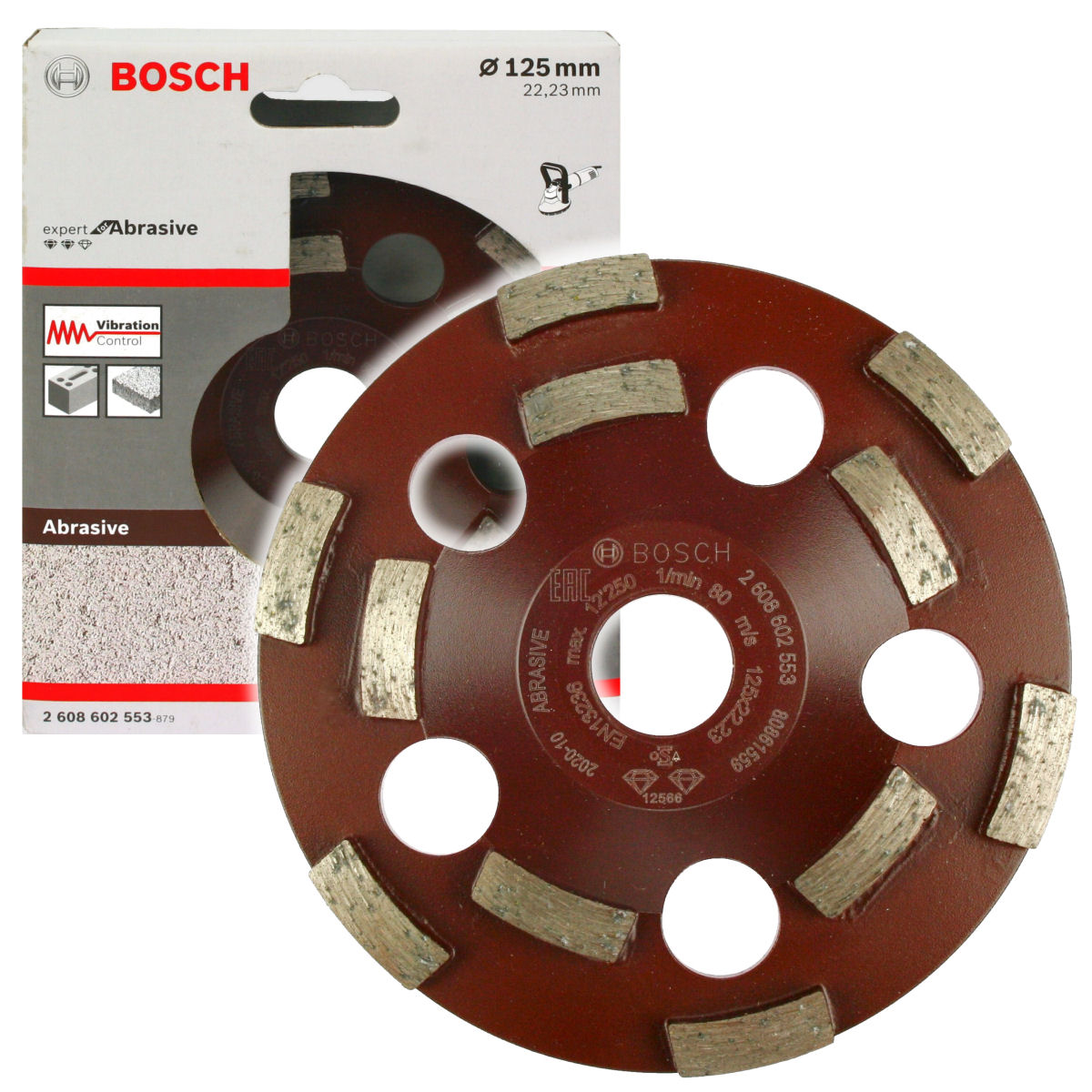 

Bosch Diamentowa Tarcza Garnkowa 125mm do betonu
