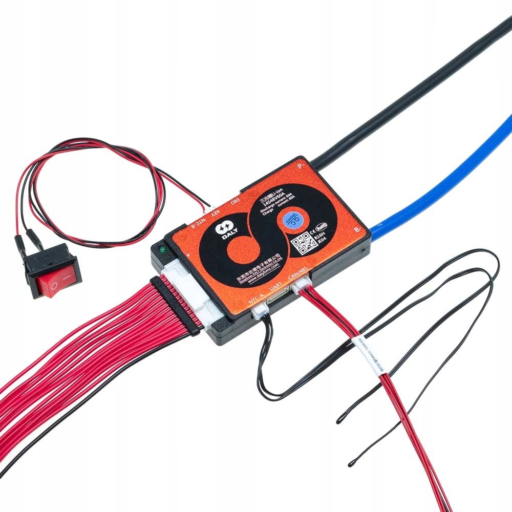 Modul Smart Bms 14S 60A Li-Ion Balanser-H Bt, WiFi