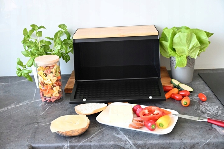 CHLEBAK BAMBUSOWY METALOWY POJEMNIK NA PIECZYWO Kod producenta 8518