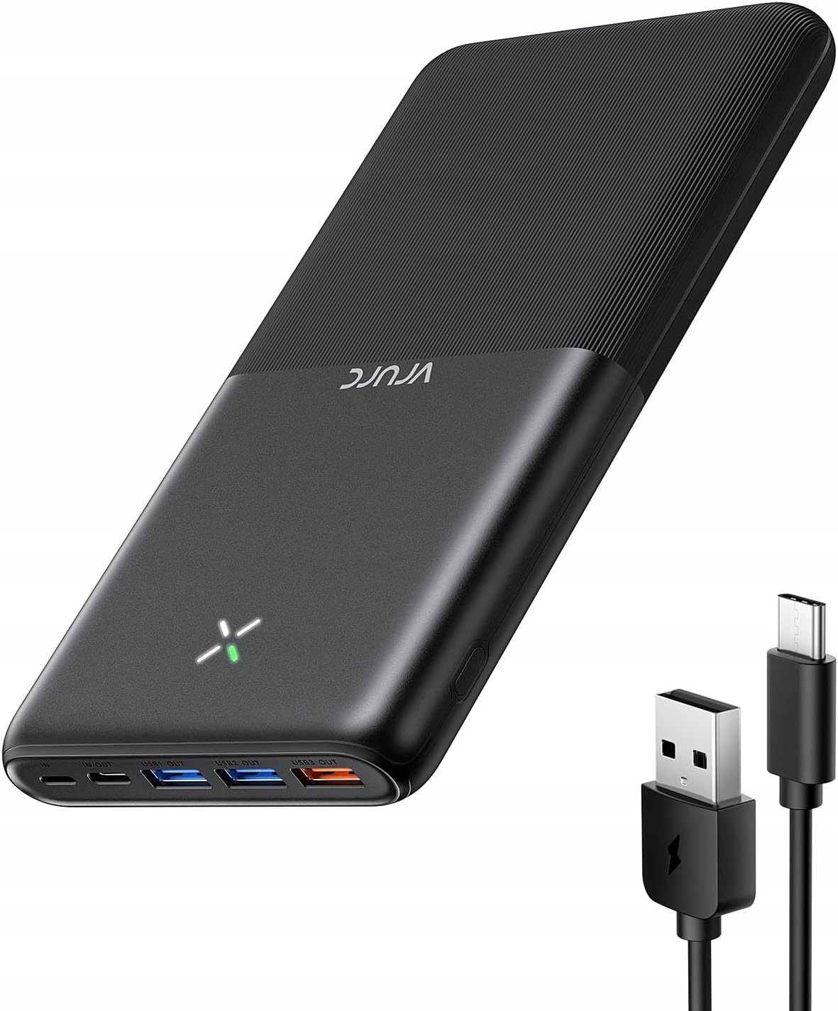 Power Bank 30000 mAh 22.5W Vrurc T3016 Pd Qc 3.0 3x Usb typ C silný