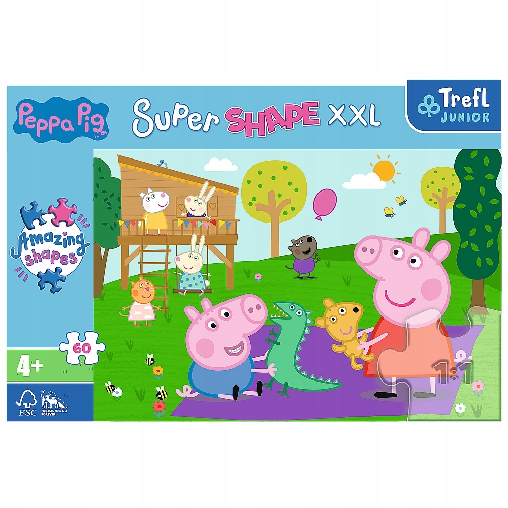 

Trefl Junior, 104 XL Shape Mga Rainbow high