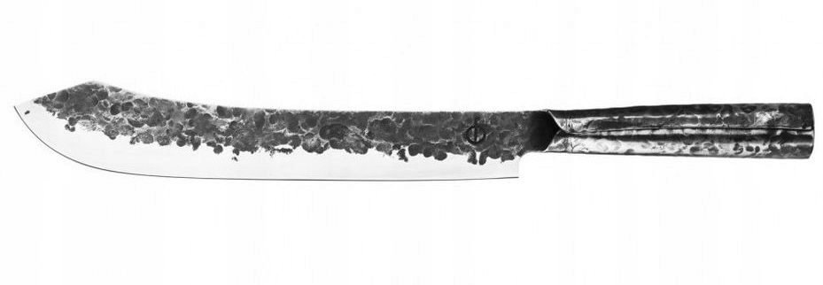 Mäsiarsky nôž Forged Brute 440C 58 Hrc 25,5 cm, oceľová rukoväť 280 g