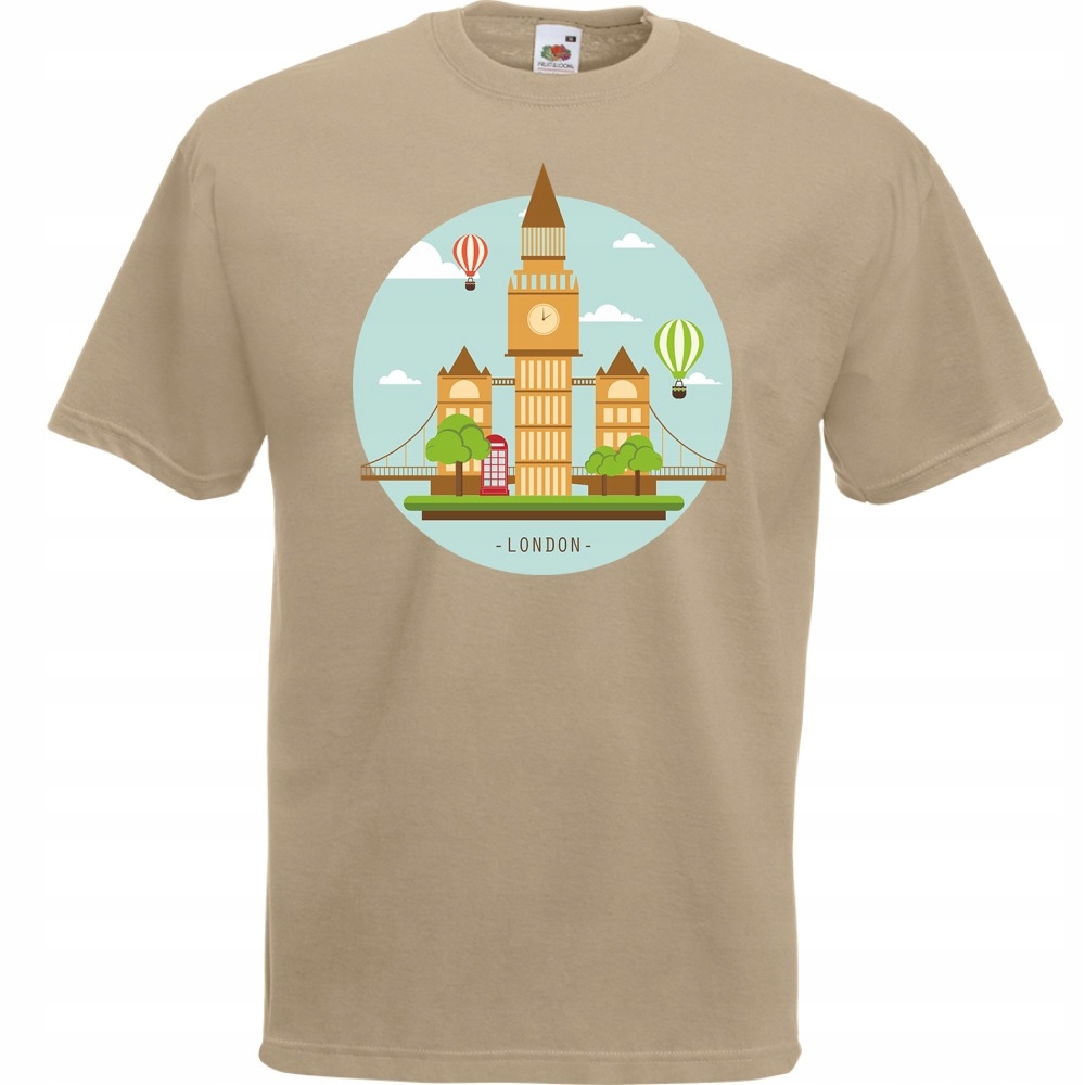 

Koszulka Londyn London Uk Anglia XXL khaki