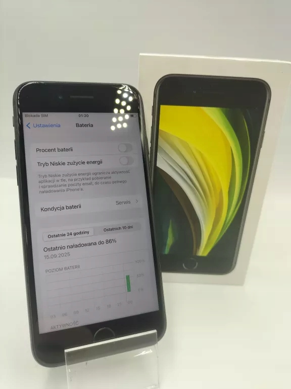 値下げ！Apple iPhone SE 64GB ブラック Smartfon Apple Iphone Se 64gb Black - Niska cena na Allegro