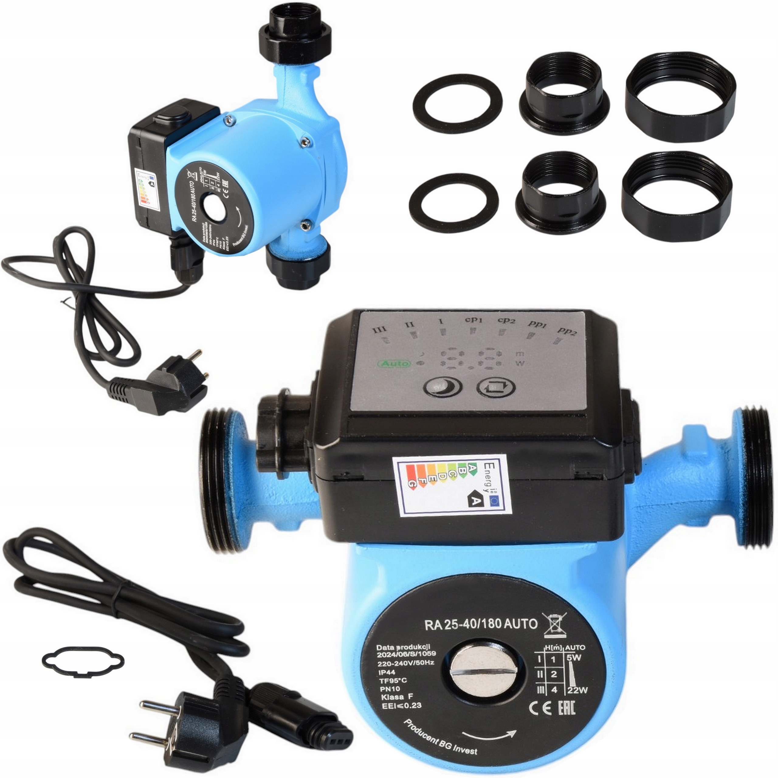 Energeticky Úsporná Obehová Pumpa Ra 25-40/180 Auto Cirkulačná Každý Deň Silná