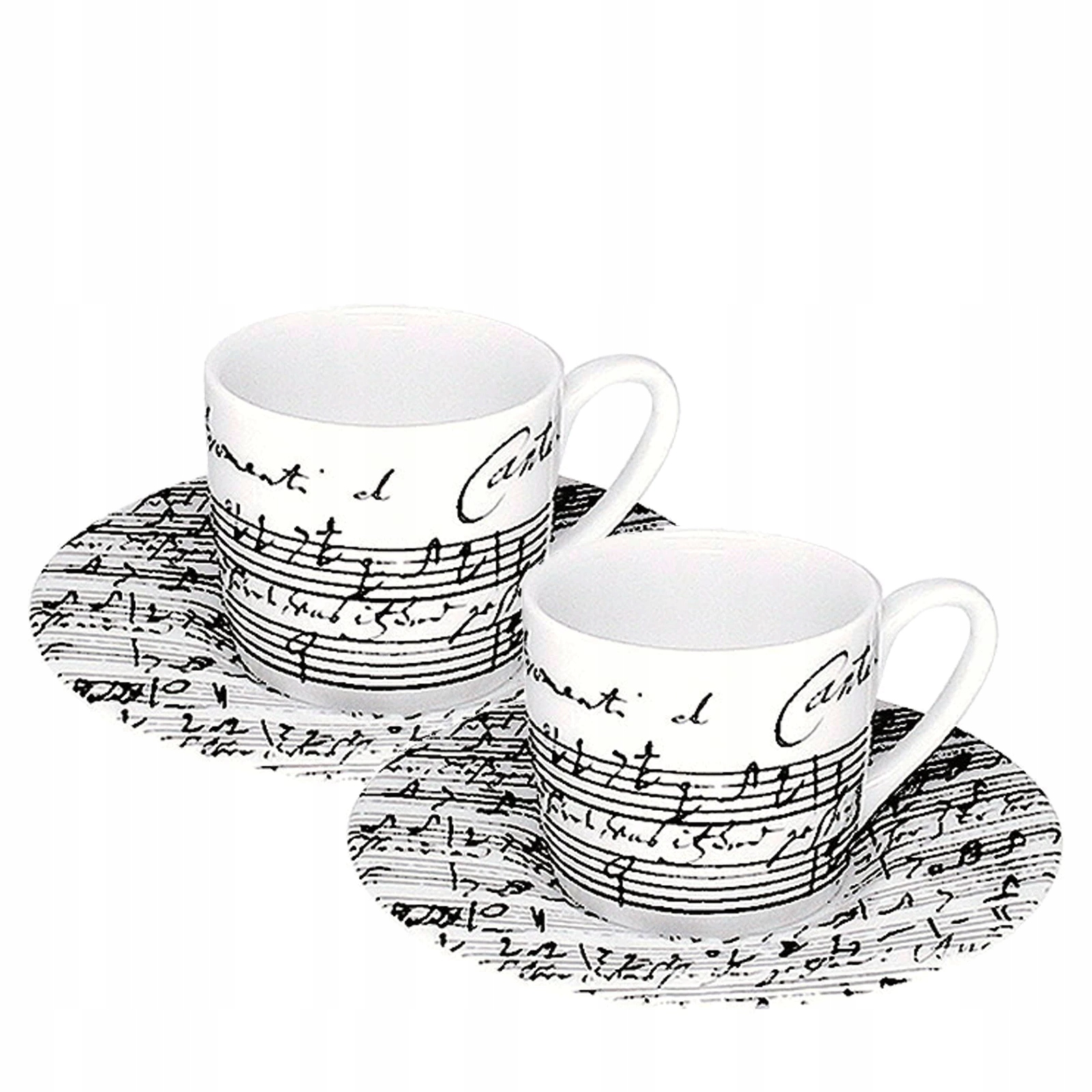 Sada 2 šálků espressa Coffee Cantata Könitz
