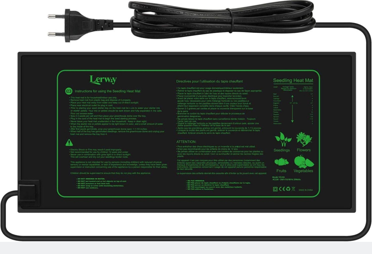 Levně Vyhřívací Podložka Pro Sazenice 50 X 25,5 CM