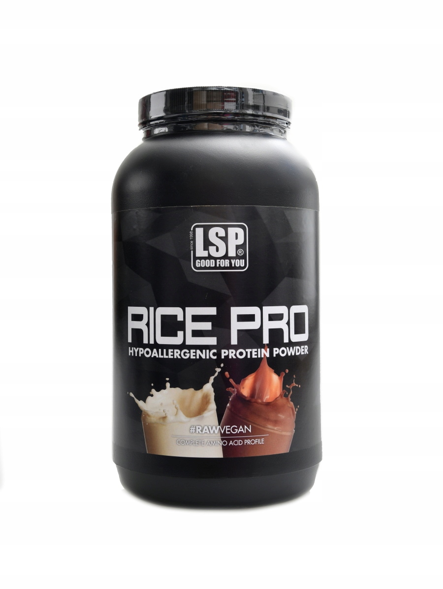 Lsp nutrition Rice pro 83% protein 1000 g vanilka