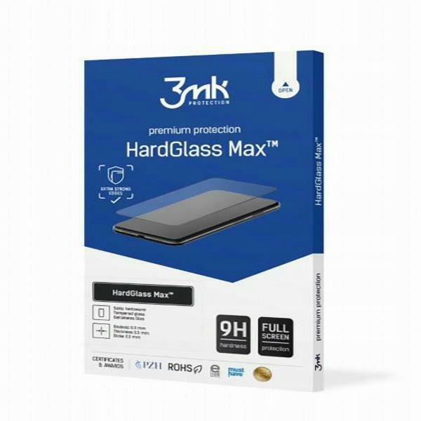 3MK HardGlass Max Sam S24 Ultra S928 černá/černá, Fullscreen Glass