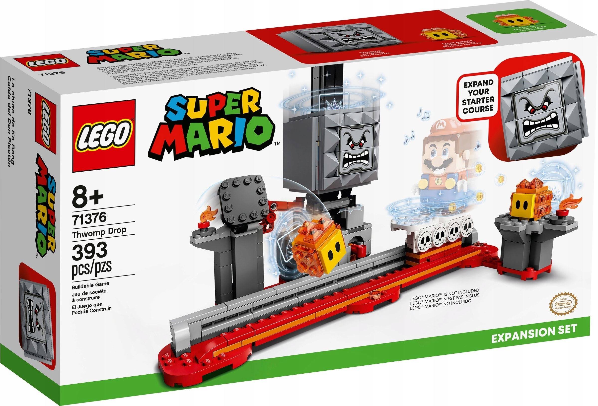 LEGO SUPER MARIO 71376 Spadający Thwomp