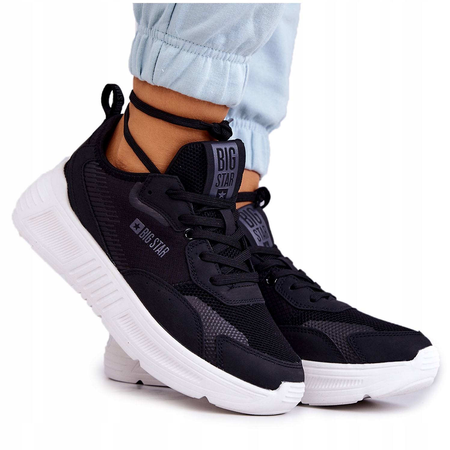 

Sneakersy Damskie Big Star JJ274598 Czarne 39
