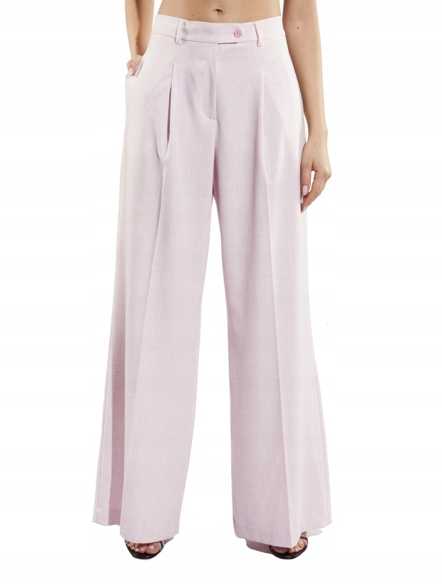 Liu Jo Růžové Kalhoty S Melírovaným Okrajem (M)