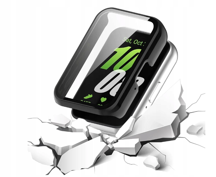 Etui Ochronne z Wbudowanym Szkłem 2w1 do Samsung Galaxy FIT 3 / SM-R390 Kod producenta 5904538505462