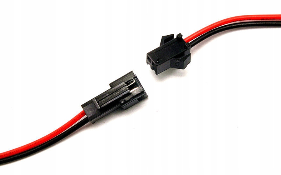

Komplet wtyczka + gniazdo Jst Sm 2PIN kabel 2x20cm