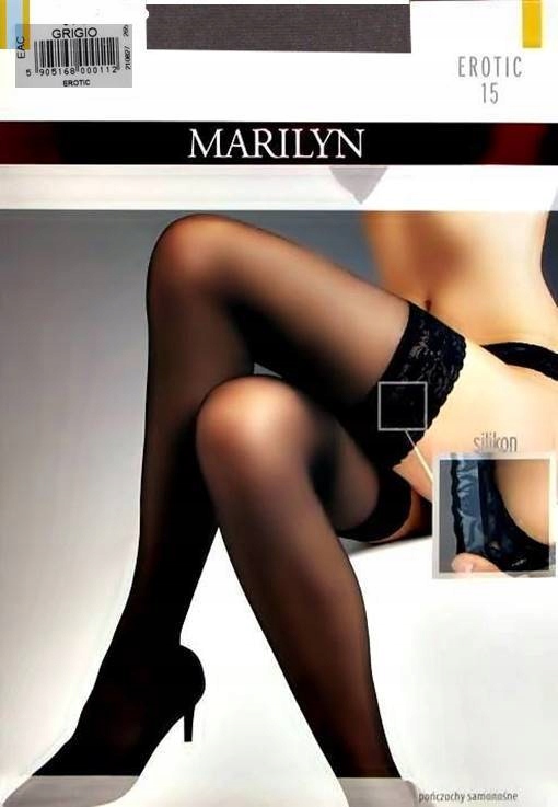 

Marilyn Cienkie Pończochy Erotic 15 z Koronką 3/4